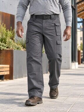 Propper Lightweight Tactical Ripstop Cargo Pants Charcoal NWT 50x37